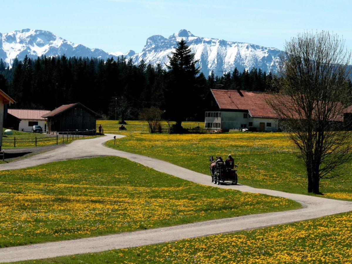 Haus Allgaeu Ruh Lägenhet Görisried Exteriör bild