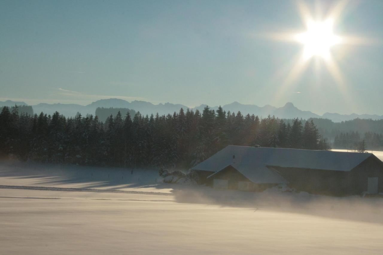 Haus Allgaeu Ruh Lägenhet Görisried Exteriör bild