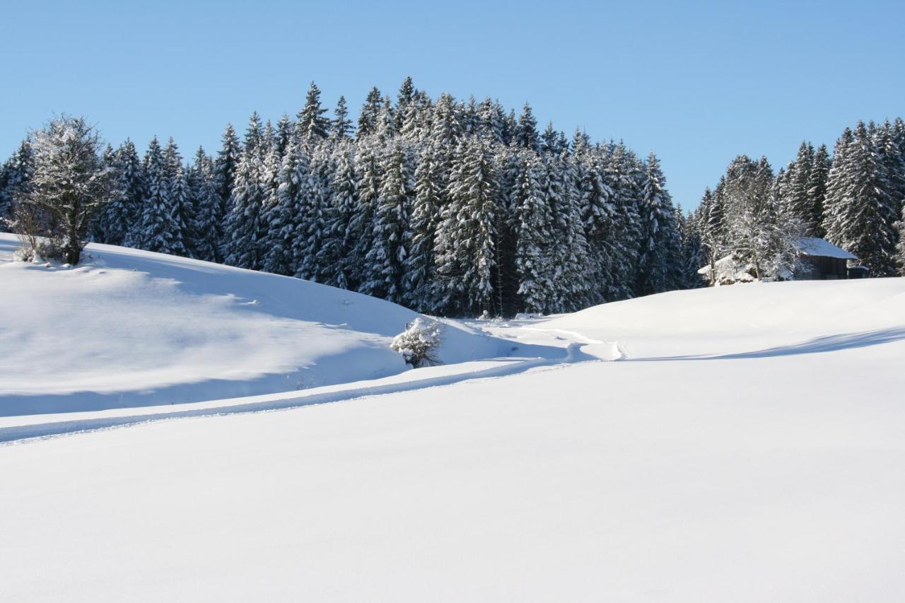 Haus Allgaeu Ruh Lägenhet Görisried Exteriör bild